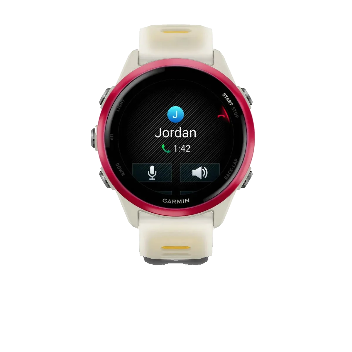 Garmin Forerunner 570 42mm - Beinhvítt/Mangógult