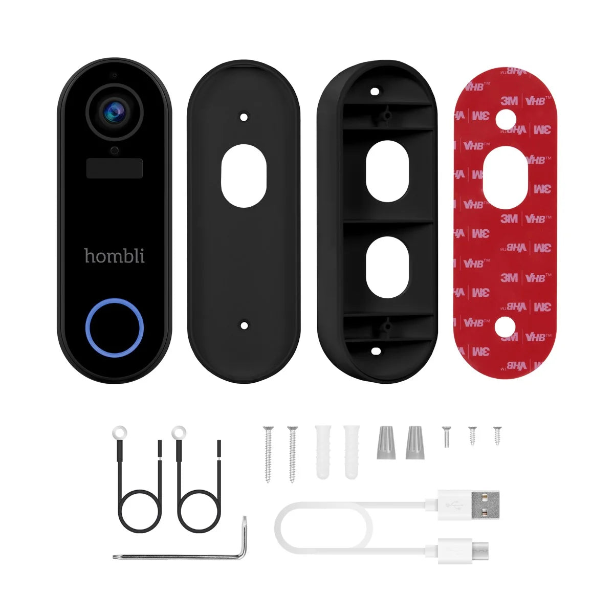 Hombli Smart Doorbell 2, White