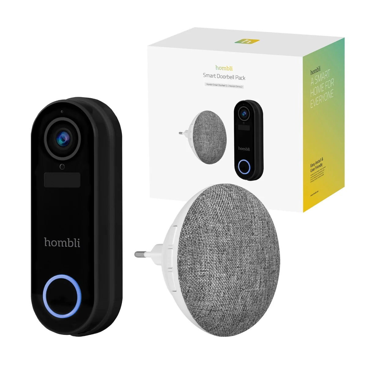 Hombli Smart Doorbell 2, White
