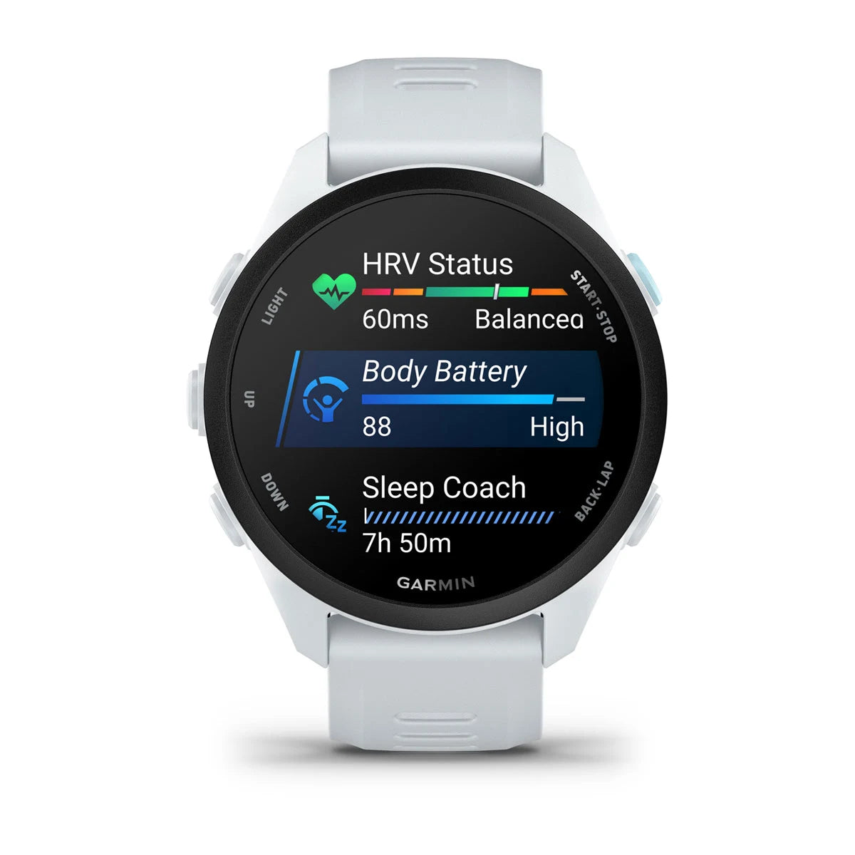 Garmin Forerunner 70 - Steinhvítt