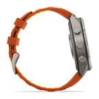 Garmin Fenix 9 Pro 47mm LTE - Grátt/appelsínugult