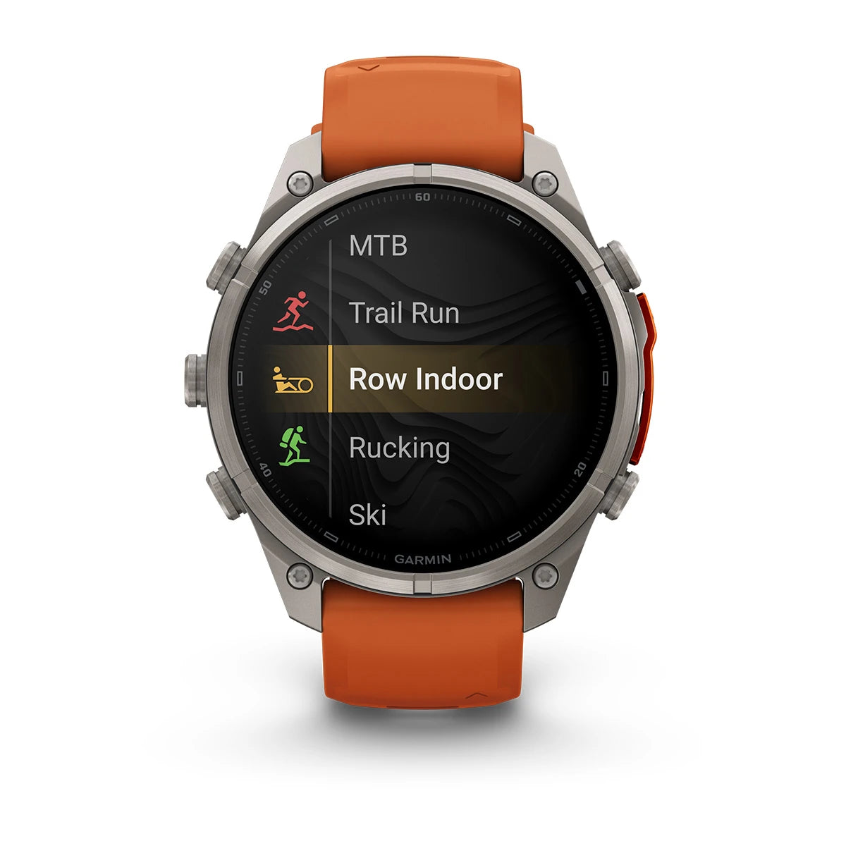 Garmin Fenix 9 Pro 47mm LTE - Grátt/appelsínugult