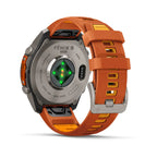 Garmin Fenix 9 Pro 47mm LTE - Grátt/appelsínugult