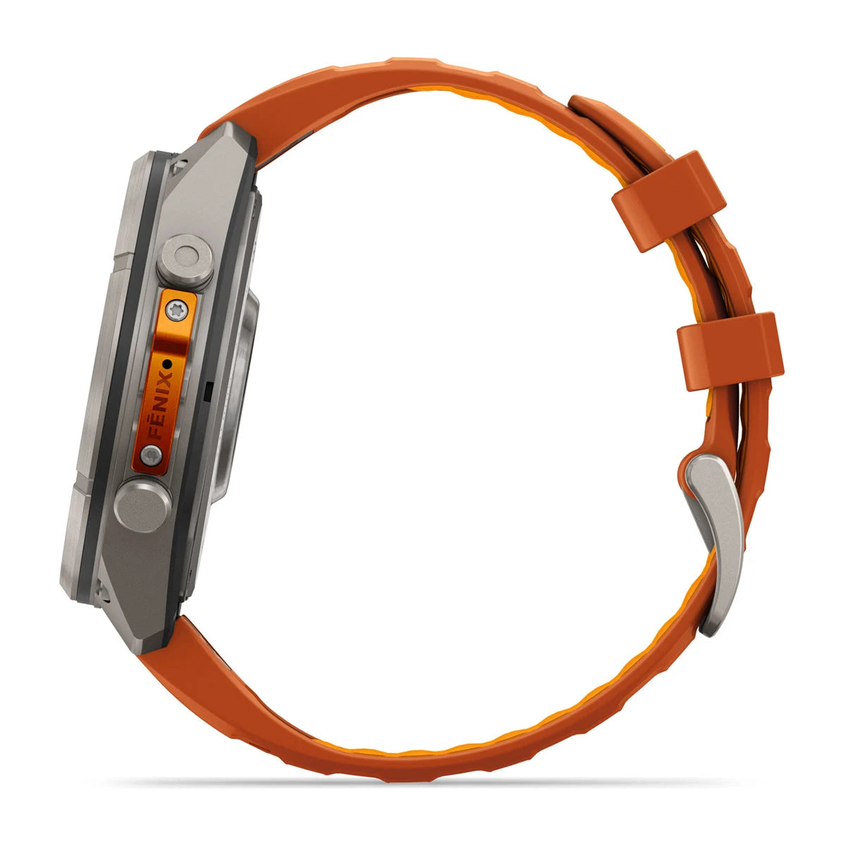 Garmin Fenix 9 Pro 47mm LTE - Grátt/appelsínugult