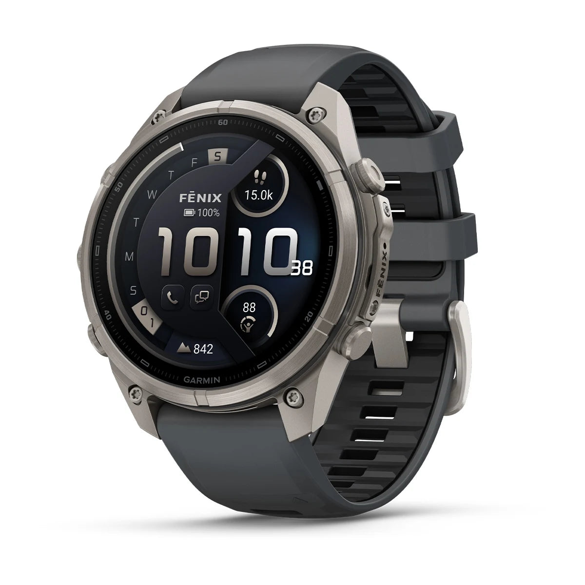 Garmin Fenix 9 Pro 51mm LTE - Grátt/Grafít