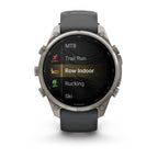 Garmin Fenix 9 Pro 51mm LTE - Grátt/Grafít