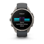 Garmin Fenix 9 Pro 51mm LTE - Grátt/Grafít