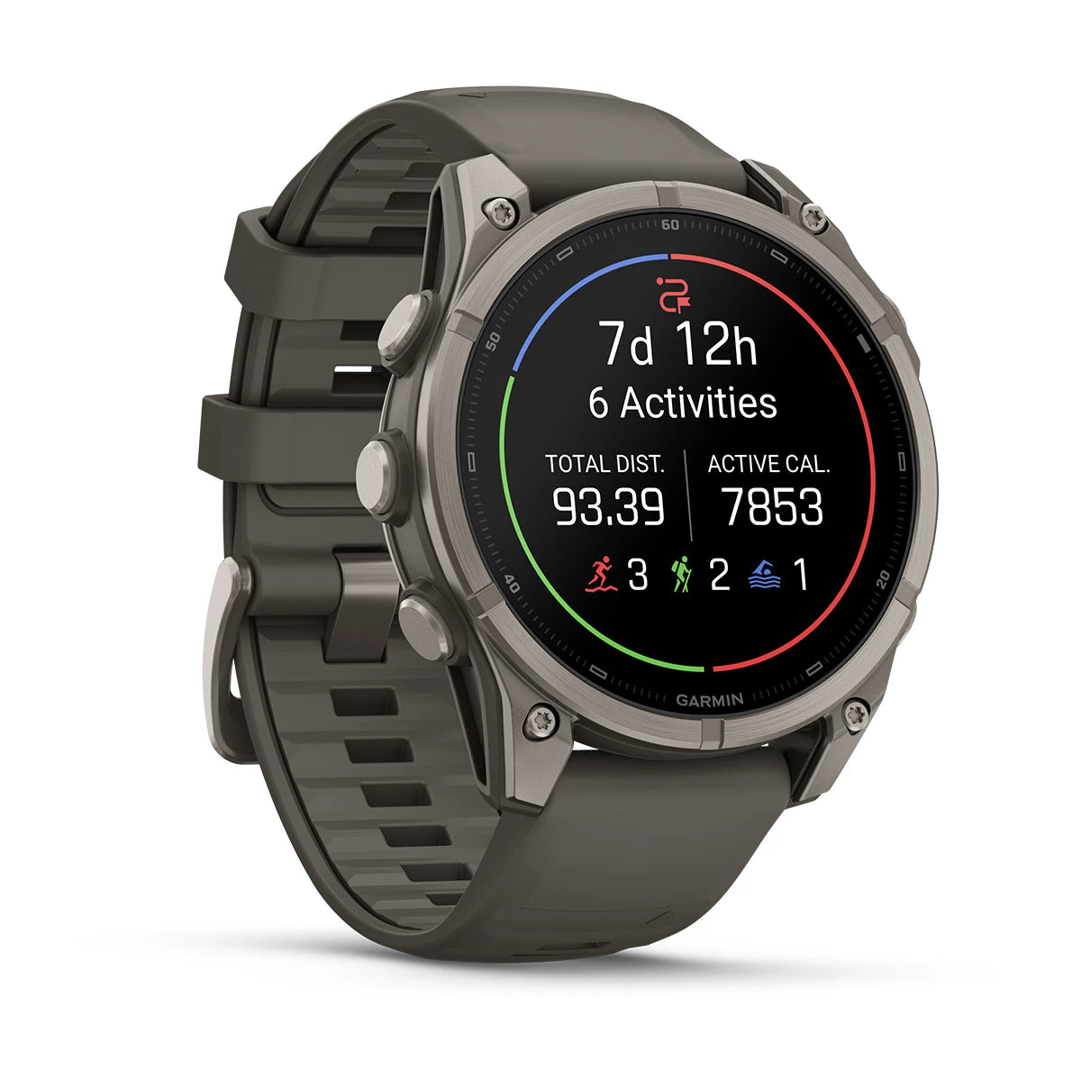 Garmin Fenix 9 47mm - Dökkgrátt