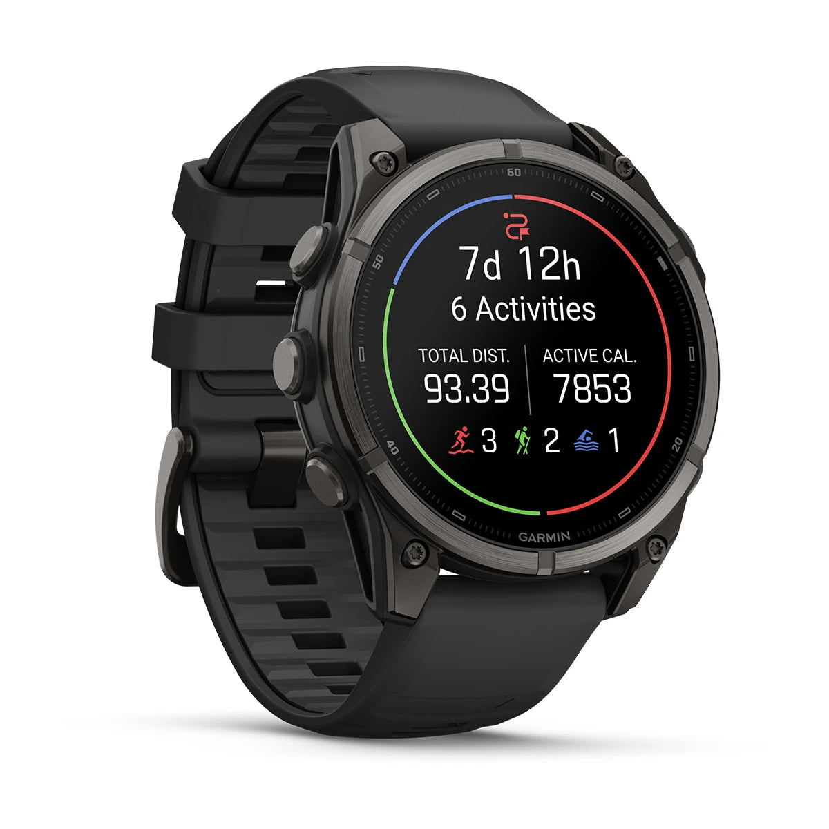 Garmin Fenix 9 47mm DLC - Svart