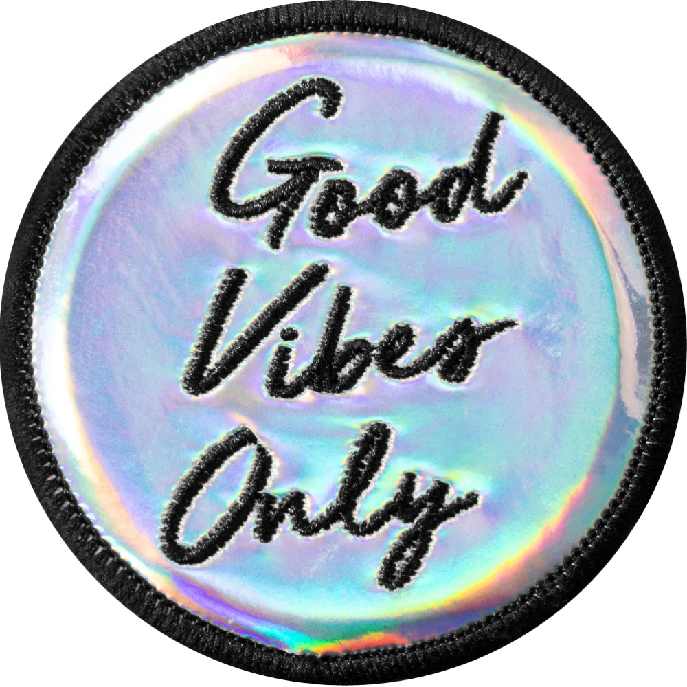 Laut Magmoji Badge Good Vibes Only moji