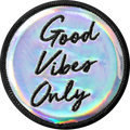 Laut Magmoji Badge Good Vibes Only moji