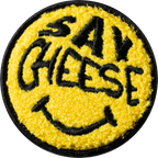 Laut Magmoji Badge Say Cheese moji