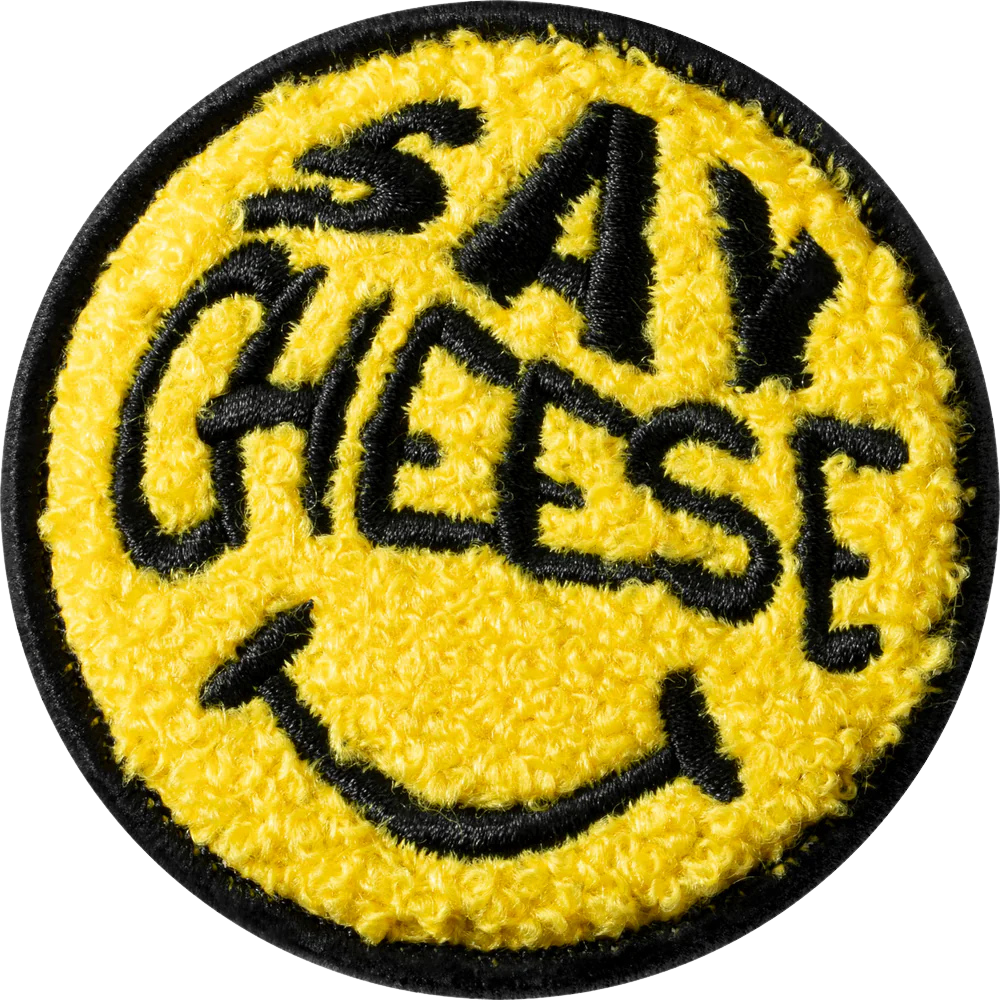 Laut Magmoji Badge Say Cheese moji