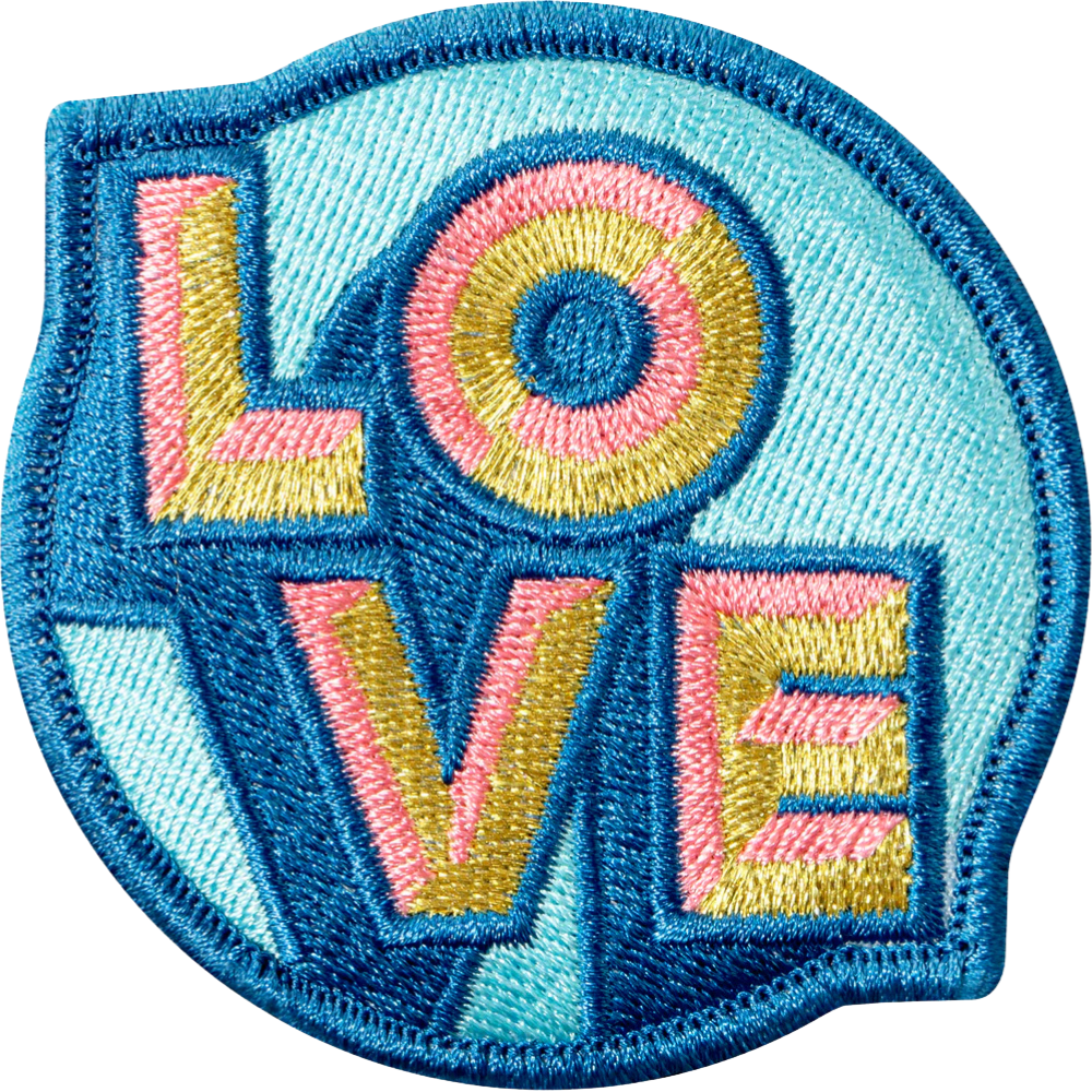 Laut Magmoji Badge Love Blue moji