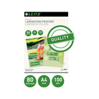 Leitz plöstunarvasi A3 80mic (100)