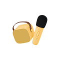 LALARMA KARAOKE SET - YELLOW
