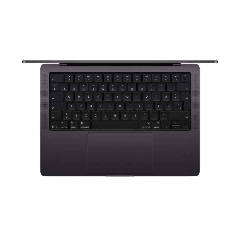 MacBook Pro 14" M5 - Danskt lyklaborð