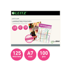 Leitz plöstunarvasi A7 125mic (100)