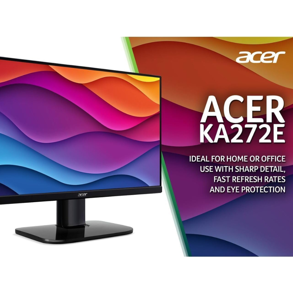 Acer 27" QHD IPS 100Hz skjár