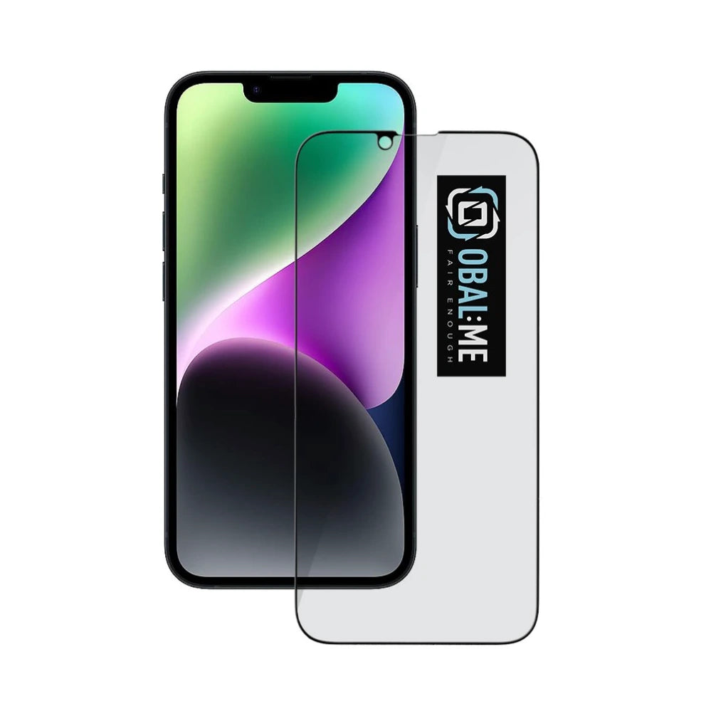 OBAL:ME 5D Privacy skjávörn fyrir iPhone 13/13 Pro/14/16e/17e