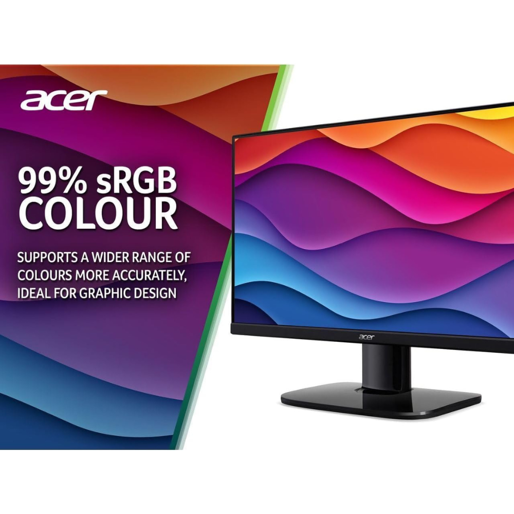 Acer 27" QHD IPS 100Hz skjár