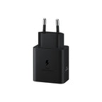Samsung 45w hleðslukubbur og USB-C snúra