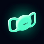 Laut Pet Tag fyrir AirTag Glow in Dark