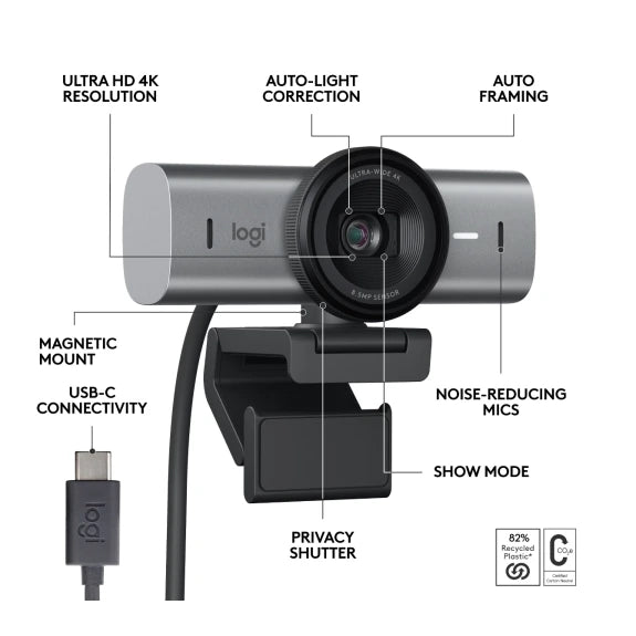Logitech MX Brio Webcam 4K