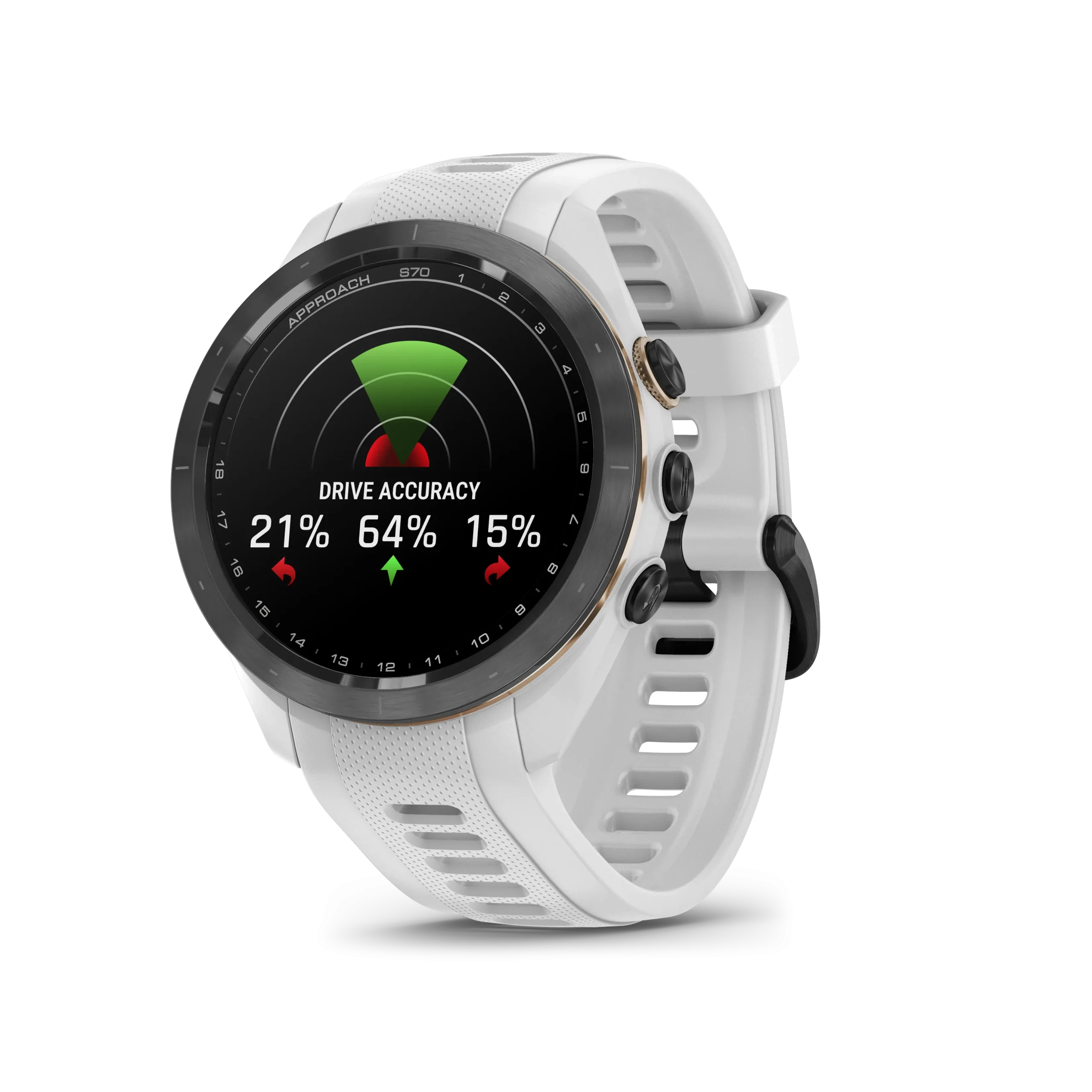 Garmin Approach S70 42mm - Hvítt