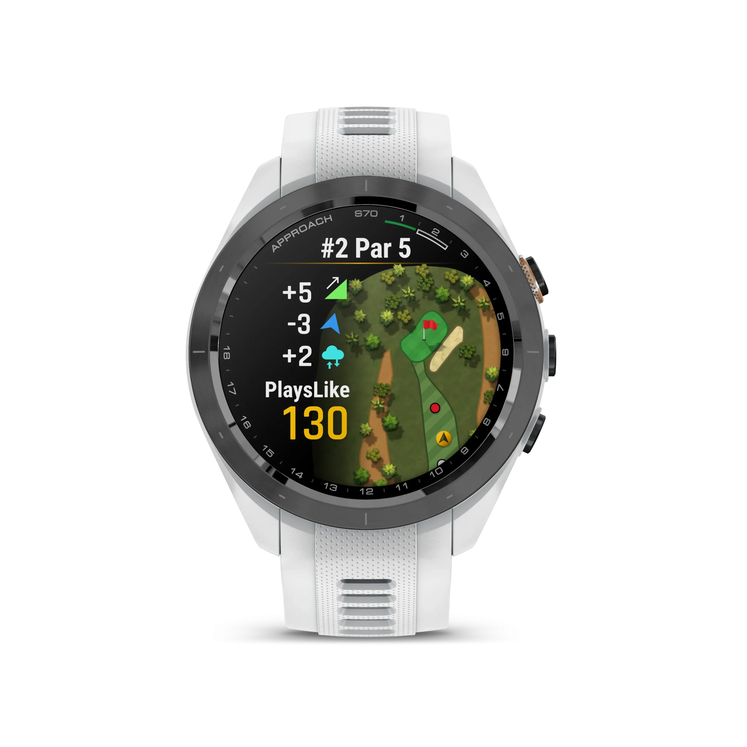 Garmin Approach S70 42mm - Hvítt