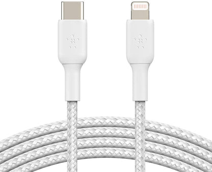 Belkin USB-C to Lightning Braided 1m