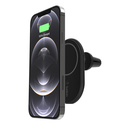 Belkin Magnetic Wireless Car Vent Mount + Car Charger