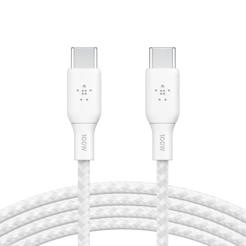 Belkin 100W USB-C to USB-C Braided Cable 3M