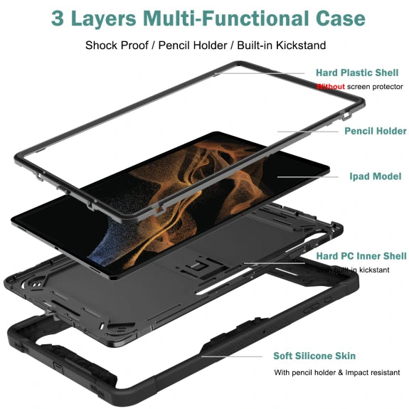 DK Rugged Cover for Samsung Galaxy Tab S11 Ultra