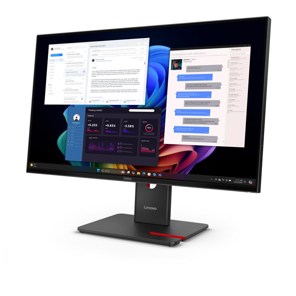 Lenovo ThinkVision T27UD 27" 3840x2160 USB-C/DP (inn) / HDMI / ETH