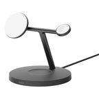 BELKIN 3-I-1 QI2 15W Hleðslustandur - Svartur