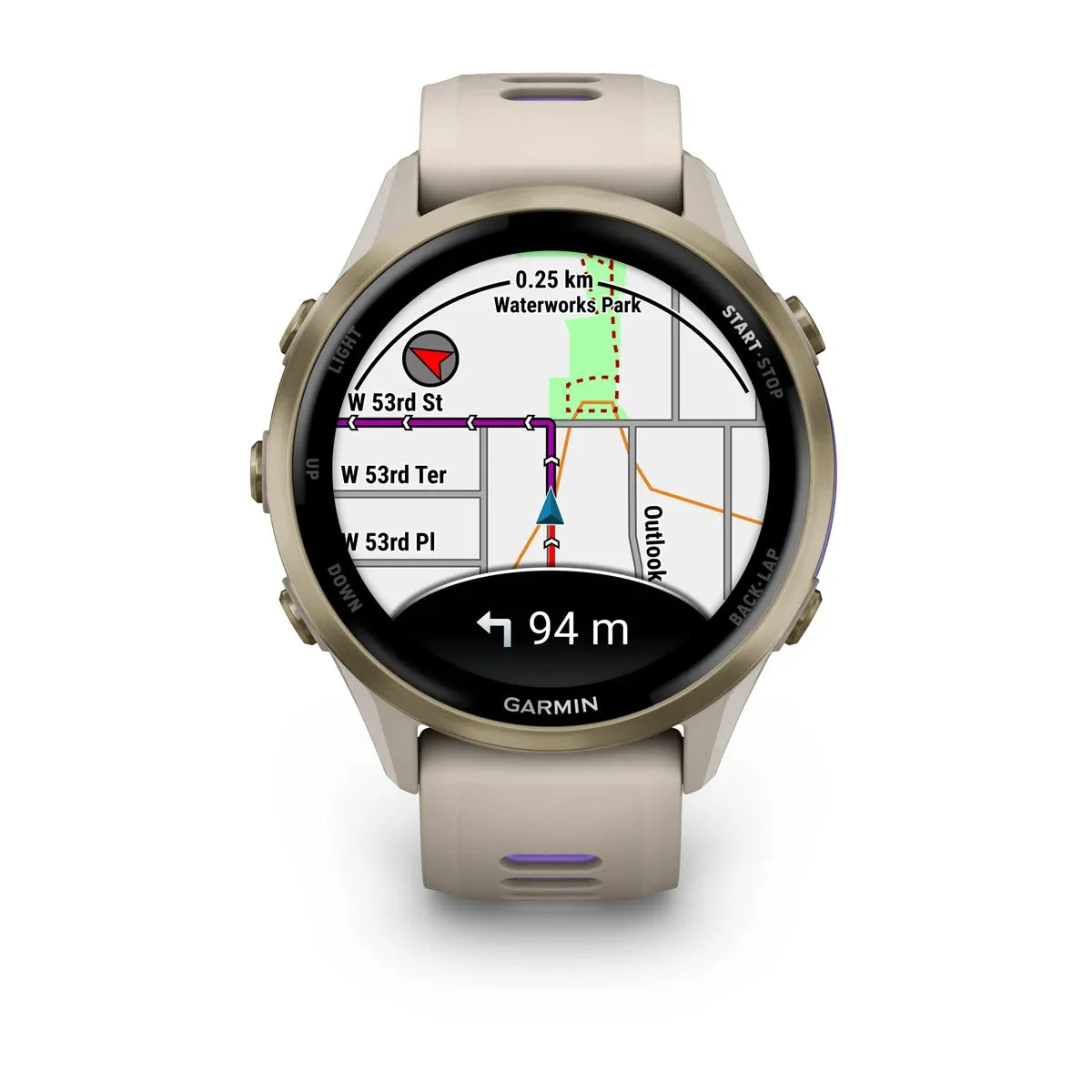 Garmin Forerunner 970 47mm - Fransgrátt