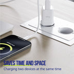 Allity Wall Charger GaN PD 30w USB-C/USB-A - White