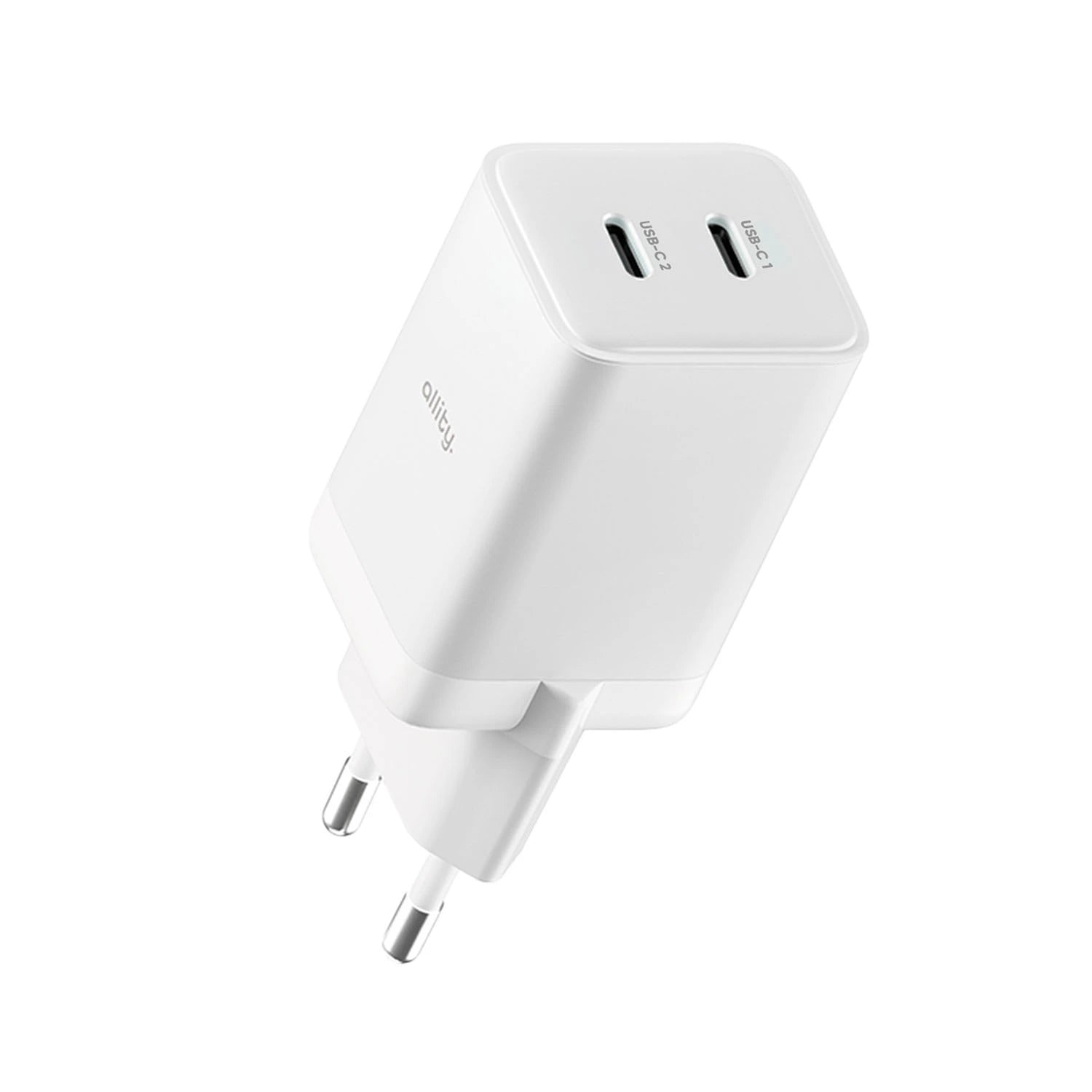 Allity Wall Charger GaN PD QC 2x USB-C 45W