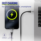 Allity USB-C - USB-C 2.0m 100W (Braided)