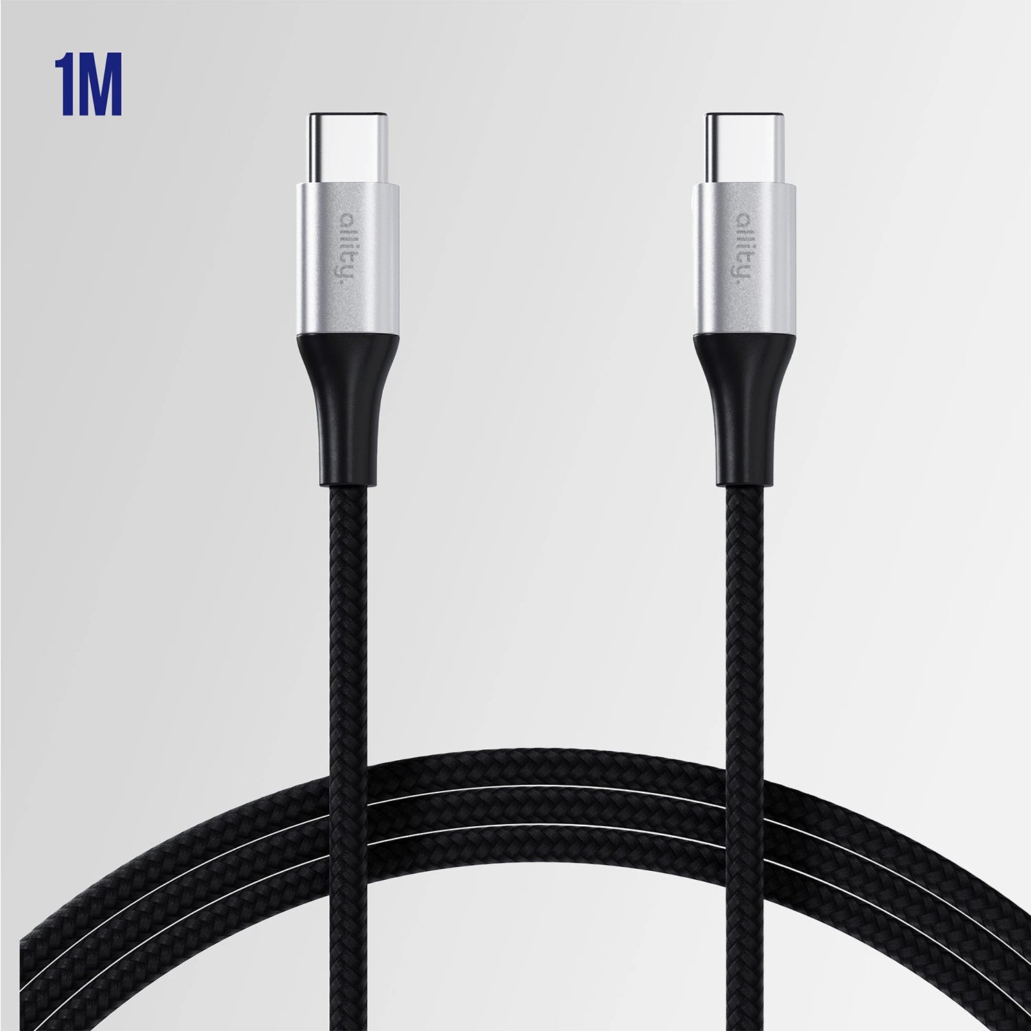 Allity USB-C - USB-C 1.0m 100W (Braided)