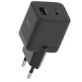 Allity Wall Charger GaN PD 20w USB-C/USB-A - Black