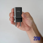 Allity Wall Charger GaN PD 20w USB-C/USB-A - Black