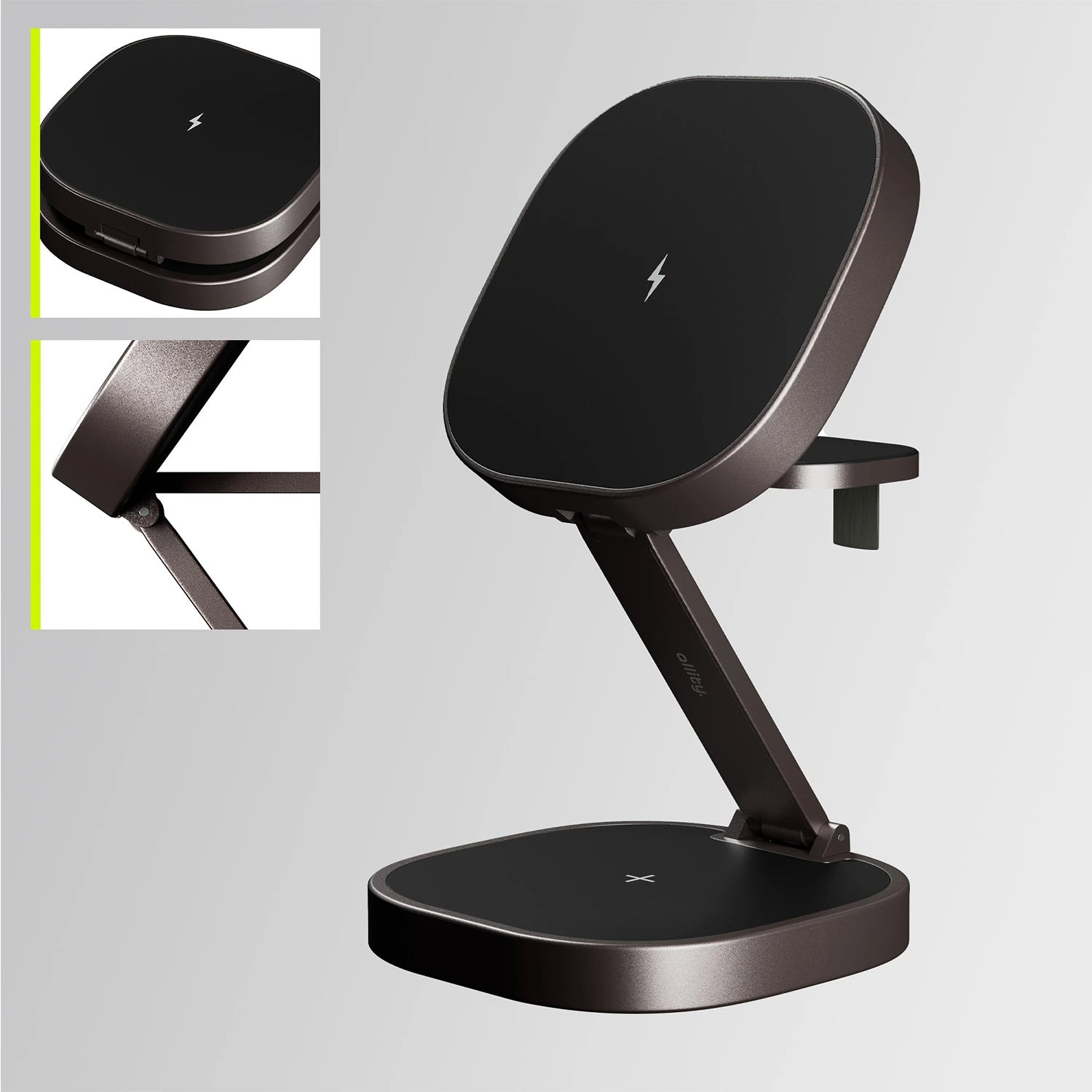 Allity MagSafe hleðslustandur 3in1