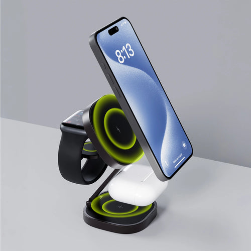 Allity MagSafe hleðslustandur 3in1