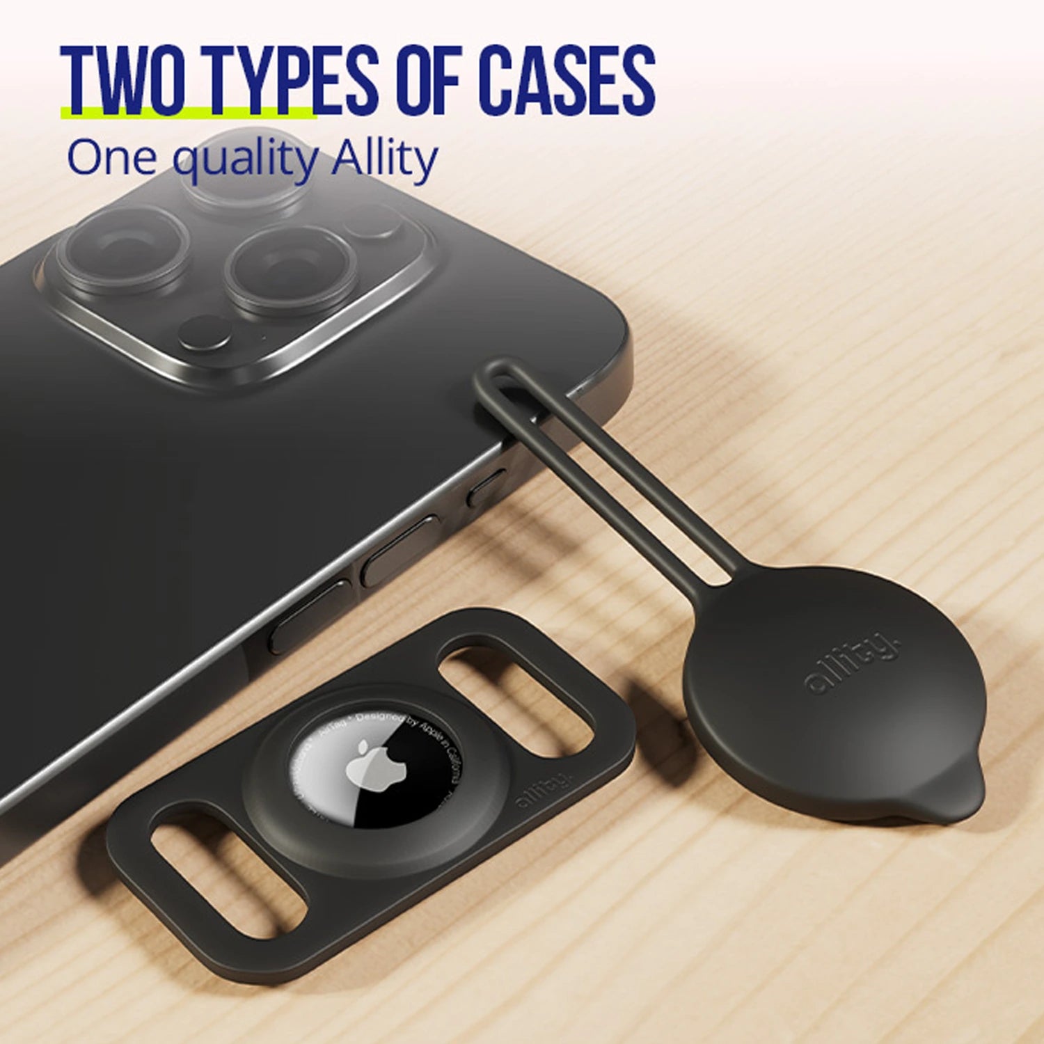 Allity AirTag Case 3in1