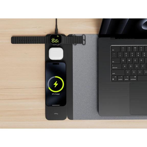 Allity 3in1 skrifborðsmotta og hleðsla.