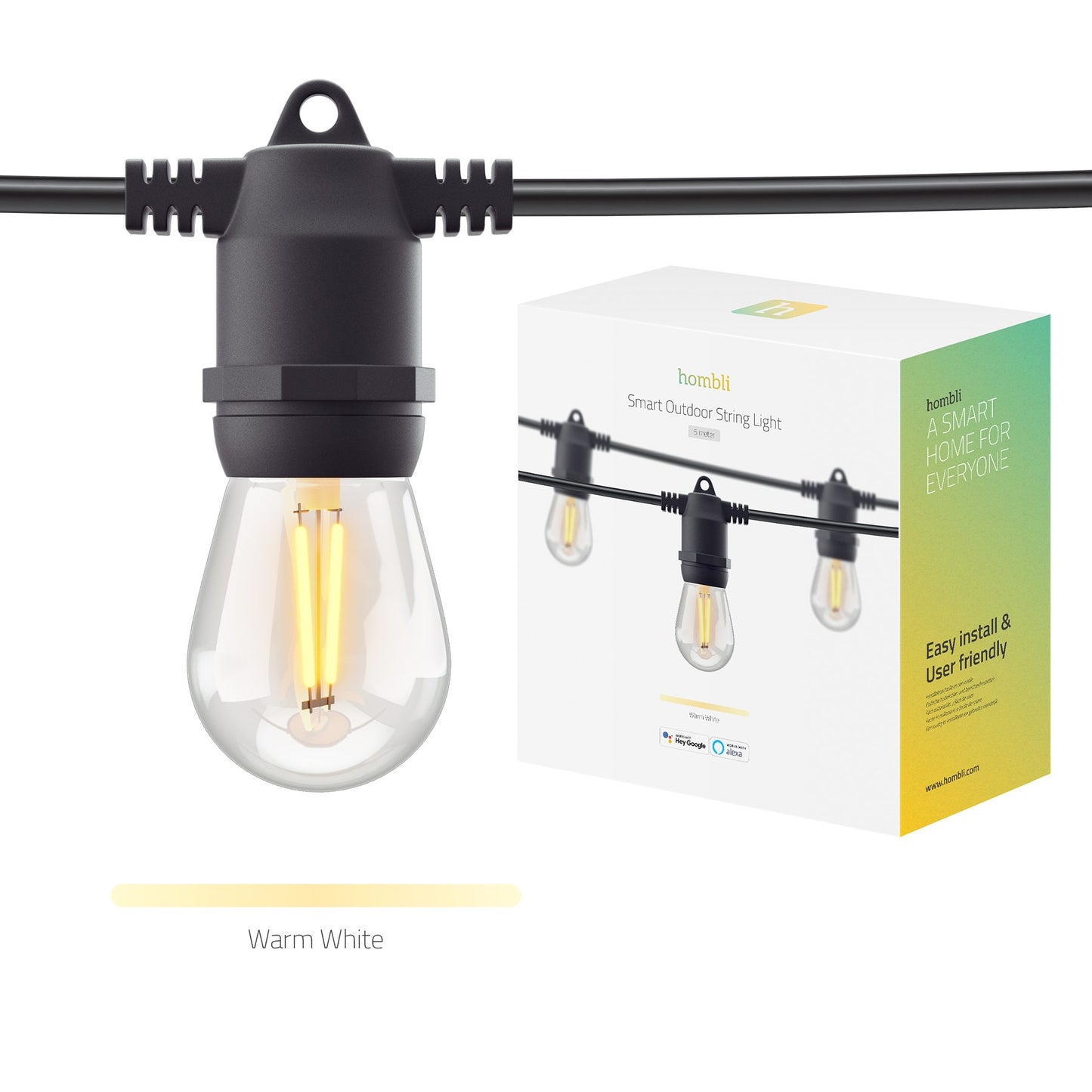 Hombli Smart Outdoor Light String (5m)