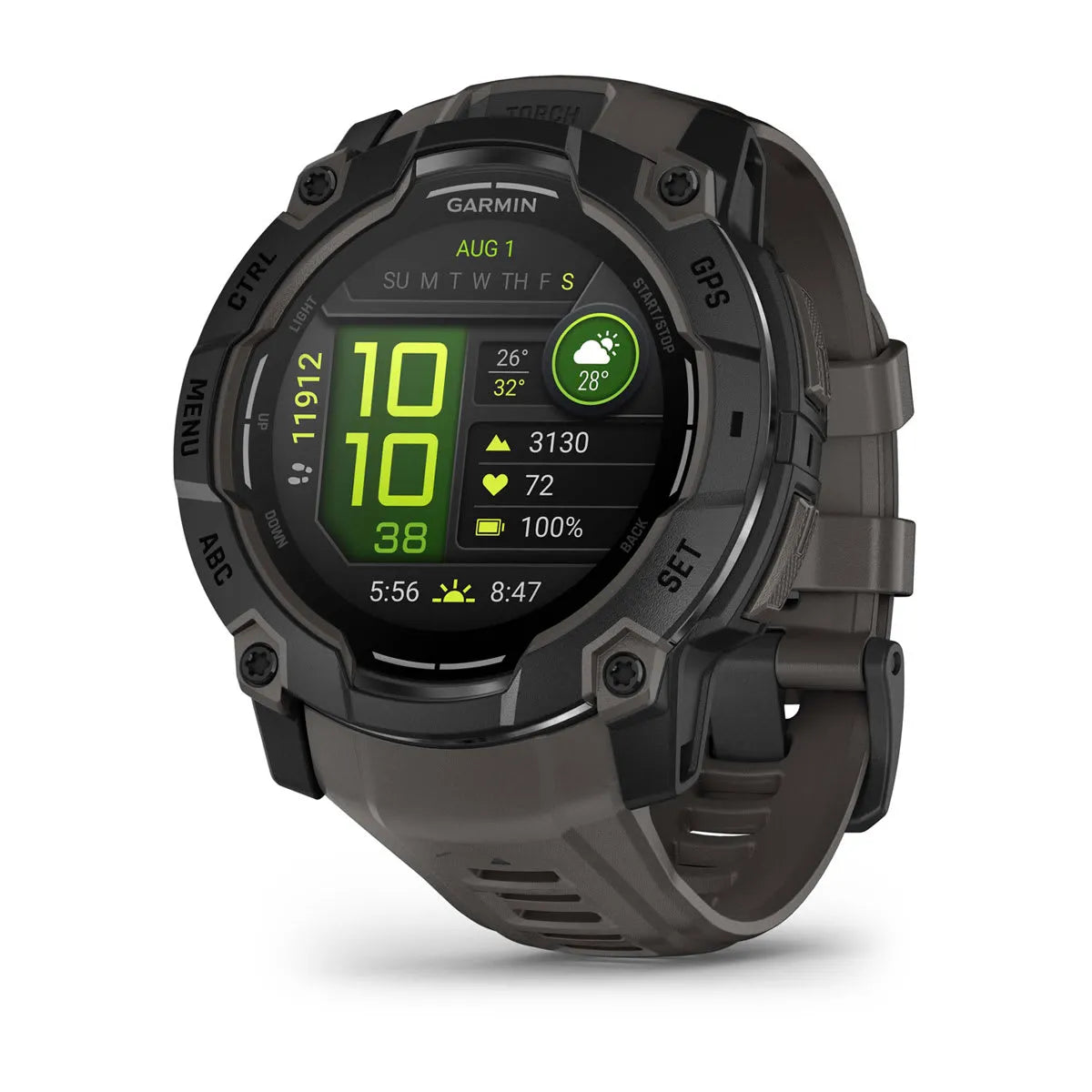 Garmin Instinct 3 50mm Amoled - Svart