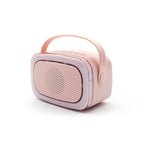 LALARMA KARAOKE WITH LIGHTS AND TWO MICROPHONE - Pink